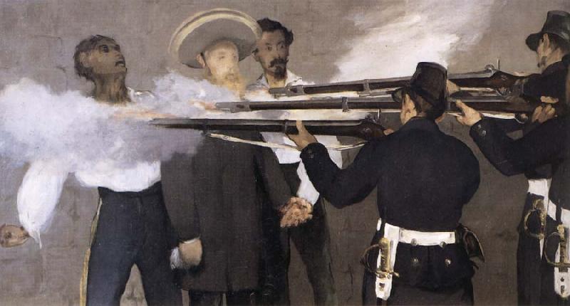 Edouard Manet Details of The Execution of Maximilian China oil painting art